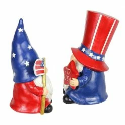 Exhart Hand Painted Uncle Sam and USA Flag, 6 in. x 10 in. Gnome Garden Statue 2-Pack 9 Exhart Hand Painted Uncle Sam and USA Flag, 6 in. x 10 in. Gnome Garden Statue 2-Pack -Cheap Good Directions Store exhart garden statues 70621 rs 4f 1000