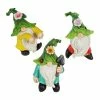 Exhart Hand Painted Leaf Hat Pot Perchers, 3.5 in. x 4.5 Gnome Garden Statue (3-Pack) 2 Exhart Hand Painted Leaf Hat Pot Perchers, 3.5 in. x 4.5 Gnome Garden Statue (3-Pack) -Cheap Good Directions Store exhart garden statues 70632 rs 64 1000