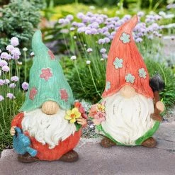 Exhart Pastel Daisy Hat, 5.5 in. x 8.5 in. Gnome Garden Statue 2-Pack 17 Exhart Pastel Daisy Hat, 5.5 in. x 8.5 in. Gnome Garden Statue 2-Pack -Cheap Good Directions Store exhart garden statues 70640 rs 31 1000