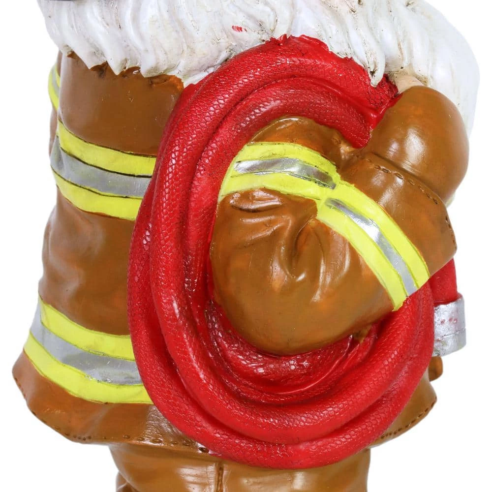 Exhart Fireman Fred Gnome Garden Statue 7 Exhart Fireman Fred Gnome Garden Statue - Image 5
