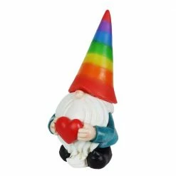 Exhart 5.71 in. x 12.2 in. Gnome Garden Statue, Solar Rainbow Hat 16 Exhart 5.71 in. x 12.2 in. Gnome Garden Statue, Solar Rainbow Hat -Cheap Good Directions Store exhart garden statues 72202 rs 44 1000