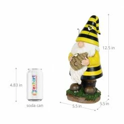 Exhart Solar Beekeeper with Bee Hive, 5.5 in. x 12.5 in. Gnome Garden Statue 15 Exhart Solar Beekeeper with Bee Hive, 5.5 in. x 12.5 in. Gnome Garden Statue -Cheap Good Directions Store exhart garden statues 72485 rs 1f 1000