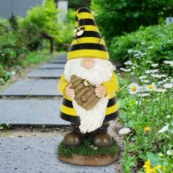 Exhart Solar Beekeeper with Bee Hive, 5.5 in. x 12.5 in. Gnome Garden Statue 13 Exhart Solar Beekeeper with Bee Hive, 5.5 in. x 12.5 in. Gnome Garden Statue -Cheap Good Directions Store exhart garden statues 72485 rs c3 1000
