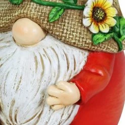 Exhart Hand Painted Burlap Hat with a Rain Gauge, 5 in. x 7.5 in. Gnome Garden Statue 15 Exhart Hand Painted Burlap Hat with a Rain Gauge, 5 in. x 7.5 in. Gnome Garden Statue -Cheap Good Directions Store exhart garden statues 72593 rs 1f 1000