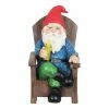 Exhart Solar Hand Painted Drinking in Adirondack Chair, 8.5 in. x 10.5 in. Gnome Garden Statue 1 Exhart Solar Hand Painted Drinking in Adirondack Chair, 8.5 in. x 10.5 in. Gnome Garden Statue -Cheap Good Directions Store exhart garden statues 72663 rs 64 1000