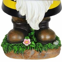 Exhart 6 in. x 13 in. Solar Beekeeper with Welcome Sign, Gnome Garden Statue 16 Exhart 6 in. x 13 in. Solar Beekeeper with Welcome Sign, Gnome Garden Statue -Cheap Good Directions Store exhart garden statues 72668 rs 76 1000