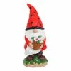 Exhart 5 in. in. x 12.5 in. Solar Ladybug Hat with Pink Flower Pot, Gnome Garden Statue 1 Exhart 5 in. in. x 12.5 in. Solar Ladybug Hat with Pink Flower Pot, Gnome Garden Statue -Cheap Good Directions Store exhart garden statues 72671 rs 64 1000