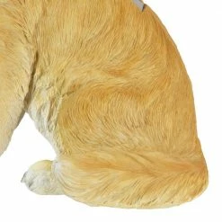 Exhart Solar Golden Retriever with LED Rope Toy 8 in. x 14 in. Garden Statue 14 Exhart Solar Golden Retriever with LED Rope Toy 8 in. x 14 in. Garden Statue -Cheap Good Directions Store exhart garden statues 72674 rs 44 1000