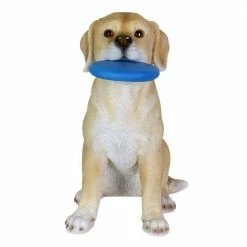 Exhart Solar Labrador Retriever Dog with LED Frisbee, 14 in. tall Garden Statue 17 Exhart Solar Labrador Retriever Dog with LED Frisbee, 14 in. tall Garden Statue -Cheap Good Directions Store exhart garden statues 72677 rs fa 1000