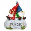 Exhart Couple on a Garden Welcome Stone, 8.5 in. Gnomes Garden Statue 2 Exhart Couple on a Garden Welcome Stone, 8.5 in. Gnomes Garden Statue -Cheap Good Directions Store exhart garden statues 72731 rs 64 1000