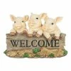 Exhart Solar Hand Painted Pigs on a Welcome Log, 12.5 in. x 8 in. Garden Statue 1 Exhart Solar Hand Painted Pigs on a Welcome Log, 12.5 in. x 8 in. Garden Statue -Cheap Good Directions Store exhart garden statues 72843 rs 64 1000
