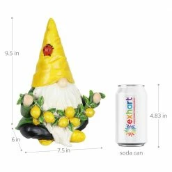 Exhart Solar LED Ladybug and Lemon Garland, 7.5 in. x 9.5 in. Gnome Garden Statue 15 Exhart Solar LED Ladybug and Lemon Garland, 7.5 in. x 9.5 in. Gnome Garden Statue -Cheap Good Directions Store exhart garden statues 72877 rs 1f 1000