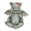 Exhart Solar Dragon with LED Lady Bug, 11 in. x 10 in. Garden Statue 2 Exhart Solar Dragon with LED Lady Bug, 11 in. x 10 in. Garden Statue -Cheap Good Directions Store exhart garden statues 72887 rs 64 1000