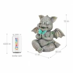 Exhart Solar Dragon with LED Butterfly, 11 in. x 10 in. Garden Statue 15 Exhart Solar Dragon with LED Butterfly, 11 in. x 10 in. Garden Statue -Cheap Good Directions Store exhart garden statues 72888 rs 1f 1000