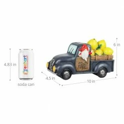 Exhart Solar Hand Painted Driving a Lemon Truck, 10 in. x 6 in. Gnome Garden Statue 15 Exhart Solar Hand Painted Driving a Lemon Truck, 10 in. x 6 in. Gnome Garden Statue -Cheap Good Directions Store exhart garden statues 72890 rs 1f 1000