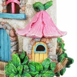 Exhart Solar Pastel Fairy Tree House with Lily Roof and Ladder, 9 in. x 17.5 in. Garden Statue 17 Exhart Solar Pastel Fairy Tree House with Lily Roof and Ladder, 9 in. x 17.5 in. Garden Statue -Cheap Good Directions Store exhart garden statues 72900 rs 1f 1000