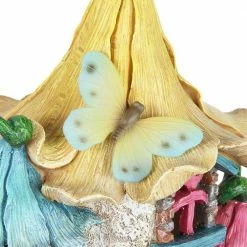 Exhart Solar Pastel Fairy Tree House with Lily Roof and Ladder, 9 in. x 17.5 in. Garden Statue 14 Exhart Solar Pastel Fairy Tree House with Lily Roof and Ladder, 9 in. x 17.5 in. Garden Statue -Cheap Good Directions Store exhart garden statues 72900 rs a0 1000