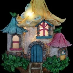 Exhart Solar Pastel Fairy Tree House with Lily Roof and Ladder, 9 in. x 17.5 in. Garden Statue 19 Exhart Solar Pastel Fairy Tree House with Lily Roof and Ladder, 9 in. x 17.5 in. Garden Statue -Cheap Good Directions Store exhart garden statues 72900 rs fa 1000