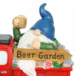 Exhart Solar Hand Painted Beer Garden Red Truck, 10 in. x 7 on. Gnome Garden Statue 16 Exhart Solar Hand Painted Beer Garden Red Truck, 10 in. x 7 on. Gnome Garden Statue -Cheap Good Directions Store exhart garden statues 72911 rs 4f 1000
