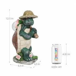 Exhart Solar Hiking Turtle with LED Crackle Ball 6.5 in. x 12.5 in. Garden Statue 19 Exhart Solar Hiking Turtle with LED Crackle Ball 6.5 in. x 12.5 in. Garden Statue -Cheap Good Directions Store exhart garden statues 73028 rs 1f 1000