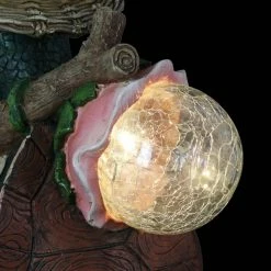 Exhart Solar Hiking Turtle with LED Crackle Ball 6.5 in. x 12.5 in. Garden Statue 22 Exhart Solar Hiking Turtle with LED Crackle Ball 6.5 in. x 12.5 in. Garden Statue -Cheap Good Directions Store exhart garden statues 73028 rs 76 1000
