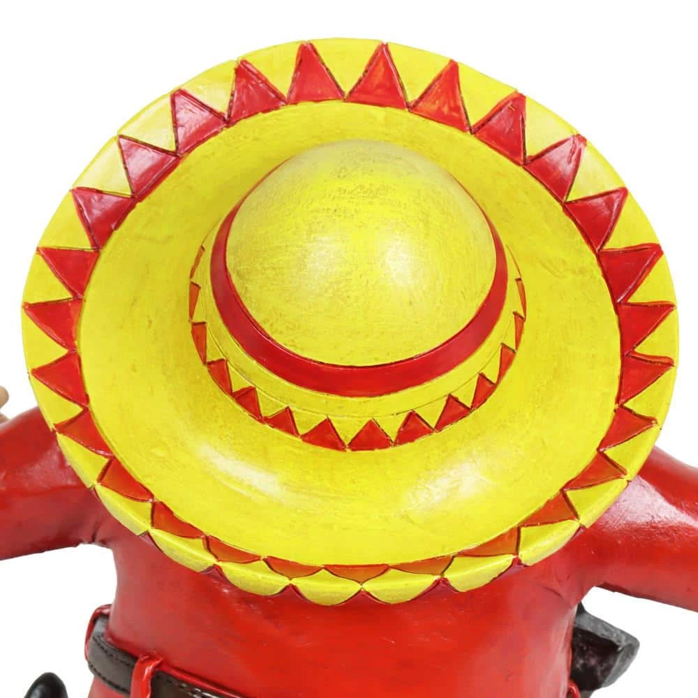 Exhart Hand Painted Gunslinger 2 Can or Bottle Holder, 9.5 in. x 8.5 in. Gnome Garden Statue 5 Exhart Hand Painted Gunslinger 2 Can or Bottle Holder, 9.5 in. x 8.5 in. Gnome Garden Statue - Image 3