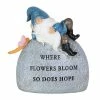 Exhart Solar Hand Painted Inspirational Garden Stone with LED Dragonfly, 3 in. x 5.5 in. Gnome Garden Statue 2 Exhart Solar Hand Painted Inspirational Garden Stone with LED Dragonfly, 3 in. x 5.5 in. Gnome Garden Statue -Cheap Good Directions Store exhart garden statues 73486 rs 64 1000