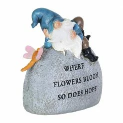 Exhart Solar Hand Painted Inspirational Garden Stone with LED Dragonfly, 3 in. x 5.5 in. Gnome Garden Statue 21 Exhart Solar Hand Painted Inspirational Garden Stone with LED Dragonfly, 3 in. x 5.5 in. Gnome Garden Statue -Cheap Good Directions Store exhart garden statues 73486 rs fa 1000