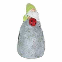Exhart Solar Hand Painted Gnome Inspirational Garden Stone Statue with LED Lady Bug, 3 in. x 5 in. Gnome Garden Statue 14 Exhart Solar Hand Painted Gnome Inspirational Garden Stone Statue with LED Lady Bug, 3 in. x 5 in. Gnome Garden Statue -Cheap Good Directions Store exhart garden statues 73489 rs 40 1000