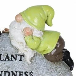 Exhart Solar Hand Painted Gnome Inspirational Garden Stone Statue with LED Lady Bug, 3 in. x 5 in. Gnome Garden Statue 16 Exhart Solar Hand Painted Gnome Inspirational Garden Stone Statue with LED Lady Bug, 3 in. x 5 in. Gnome Garden Statue -Cheap Good Directions Store exhart garden statues 73489 rs 4f 1000