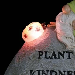 Exhart Solar Hand Painted Gnome Inspirational Garden Stone Statue with LED Lady Bug, 3 in. x 5 in. Gnome Garden Statue 20 Exhart Solar Hand Painted Gnome Inspirational Garden Stone Statue with LED Lady Bug, 3 in. x 5 in. Gnome Garden Statue -Cheap Good Directions Store exhart garden statues 73489 rs 76 1000