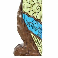 Exhart Solar Blue Tiki Toucan with LED Eyes, 7 in. x 12.5 in. Garden Statue -Cheap Good Directions Store exhart garden statues 73611 rs 44 1000
