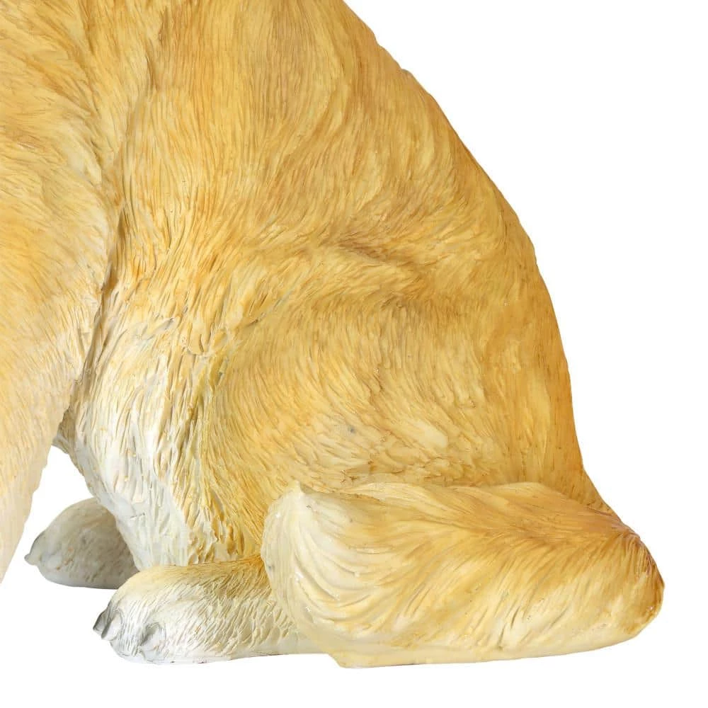 Exhart Solar Labrador Retriever Dog with LED Welcome Bone, 13 in. tall Garden Statue 8 Exhart Solar Labrador Retriever Dog with LED Welcome Bone, 13 in. tall Garden Statue - Image 6