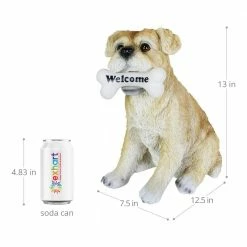 Exhart 7.5 in. x 13 in. Solar Terrier with LED Welcome Bone, Garden Statue 15 Exhart 7.5 in. x 13 in. Solar Terrier with LED Welcome Bone, Garden Statue -Cheap Good Directions Store exhart garden statues 73802 rs 1f 1000
