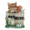 Exhart Solar Hand Painted Fox with a Lantern Jar of LED Fireflies by a Welcome Fence, 8.5 in. x 11 in. Garden Statue 2 Exhart Solar Hand Painted Fox with a Lantern Jar of LED Fireflies by a Welcome Fence, 8.5 in. x 11 in. Garden Statue -Cheap Good Directions Store exhart garden statues 74010 rs 64 1000