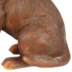 Exhart Solar Chocolate Labrador Retriever Dog with LED Frisbee, 14 in. tall Garden Statue 16 Exhart Solar Chocolate Labrador Retriever Dog with LED Frisbee, 14 in. tall Garden Statue -Cheap Good Directions Store exhart garden statues 74086 rs 44 1000