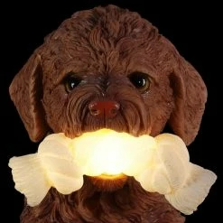 Exhart Solar Doodle Dog with LED Rope Toy, 13.5 in. tall Garden Statue 18 Exhart Solar Doodle Dog with LED Rope Toy, 13.5 in. tall Garden Statue -Cheap Good Directions Store exhart garden statues 74177 rs 76 1000