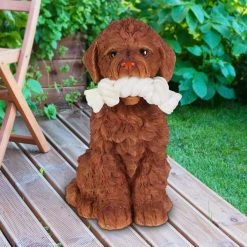 Exhart Solar Doodle Dog with LED Rope Toy, 13.5 in. tall Garden Statue 13 Exhart Solar Doodle Dog with LED Rope Toy, 13.5 in. tall Garden Statue -Cheap Good Directions Store exhart garden statues 74177 rs c3 1000