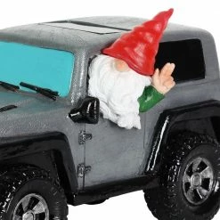 Exhart Solar Hand Painted Off-Roading, 11 in. x 6.5 in. Gnome Garden Statue 14 Exhart Solar Hand Painted Off-Roading, 11 in. x 6.5 in. Gnome Garden Statue -Cheap Good Directions Store exhart garden statues 74221 rs 4f 1000