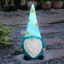 Exhart Hand Painted Starfish LED Hat on a Battery Operated Timer, 6 in. x 12.5 in. Gnome Garden Statue 19 Exhart Hand Painted Starfish LED Hat on a Battery Operated Timer, 6 in. x 12.5 in. Gnome Garden Statue -Cheap Good Directions Store exhart garden statues 74228 rs 31 1000