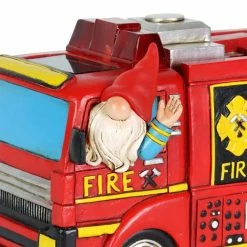 Exhart Solar Hand Painted Driving a Fire Truck, 11.5 in. x 6.5 in. Gnome Garden Statue 16 Exhart Solar Hand Painted Driving a Fire Truck, 11.5 in. x 6.5 in. Gnome Garden Statue -Cheap Good Directions Store exhart garden statues 74333 rs 4f 1000