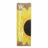 Exhart 8 in. x 24.5 in. Hand Painted Solar Sunflower Hanging Metal Wall Art 1 Exhart 8 in. x 24.5 in. Hand Painted Solar Sunflower Hanging Metal Wall Art -Cheap Good Directions Store exhart outdoor wall sculptures 72747 rs 64 1000