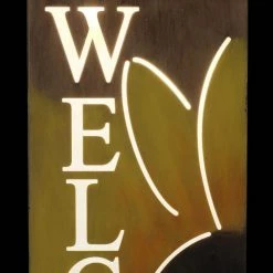 Exhart 8 in. x 24.5 in. Hand Painted Solar Sunflower Hanging Metal Wall Art -Cheap Good Directions Store exhart outdoor wall sculptures 72747 rs fa 1000