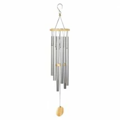 Exhart Silver Large Metal Wind Chimes 12 Exhart Silver Large Metal Wind Chimes -Cheap Good Directions Store exhart wind chimes 18178 rs 44 1000