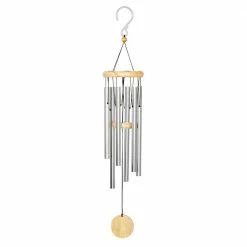 Exhart Silver Medium Metal Wind Chimes 10 Exhart Silver Medium Metal Wind Chimes -Cheap Good Directions Store exhart wind chimes 18182 4f 1000