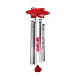 Exhart Red Cardinal Fluttering Wings Plastic Wind Chimes -Cheap Good Directions Store exhart wind chimes 40208 rs 1f 1000