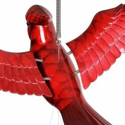 Exhart Red Cardinal Fluttering Wings Plastic Wind Chimes -Cheap Good Directions Store exhart wind chimes 40208 rs 4f 1000