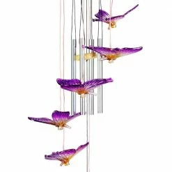 Exhart Solar Butterfly with Color Changing LED lights, 5 by 26 Inches Plastic Wind Chimes 12 Exhart Solar Butterfly with Color Changing LED lights, 5 by 26 Inches Plastic Wind Chimes -Cheap Good Directions Store exhart wind chimes 74374 rs 4f 1000