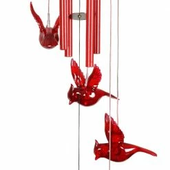 Exhart 5 in. x 26 in. Solar Cascading Red Cardinal with Color Changing LED lights, Plastic Wind Chimes 14 Exhart 5 in. x 26 in. Solar Cascading Red Cardinal with Color Changing LED lights, Plastic Wind Chimes -Cheap Good Directions Store exhart wind chimes 74375 rs 44 1000