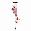 Exhart 5 in. x 26 in. Solar Cascading Red Cardinal with Color Changing LED lights, Plastic Wind Chimes 1 Exhart 5 in. x 26 in. Solar Cascading Red Cardinal with Color Changing LED lights, Plastic Wind Chimes -Cheap Good Directions Store exhart wind chimes 74375 rs 64 1000